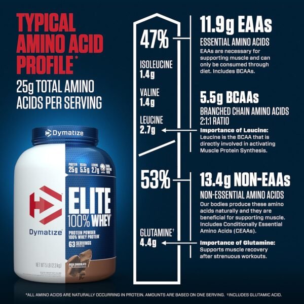 Dymatize Elite Whey Protein Powder - Image 5