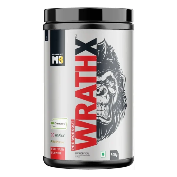 MuscleBlaze Pre Workout WrathX | 50 Serveings