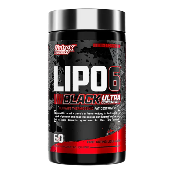 Nutrex Research Lipo-6 Black UC Fat Burner | 60 Capsules
