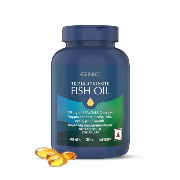 GNC Triple Strength fish oil