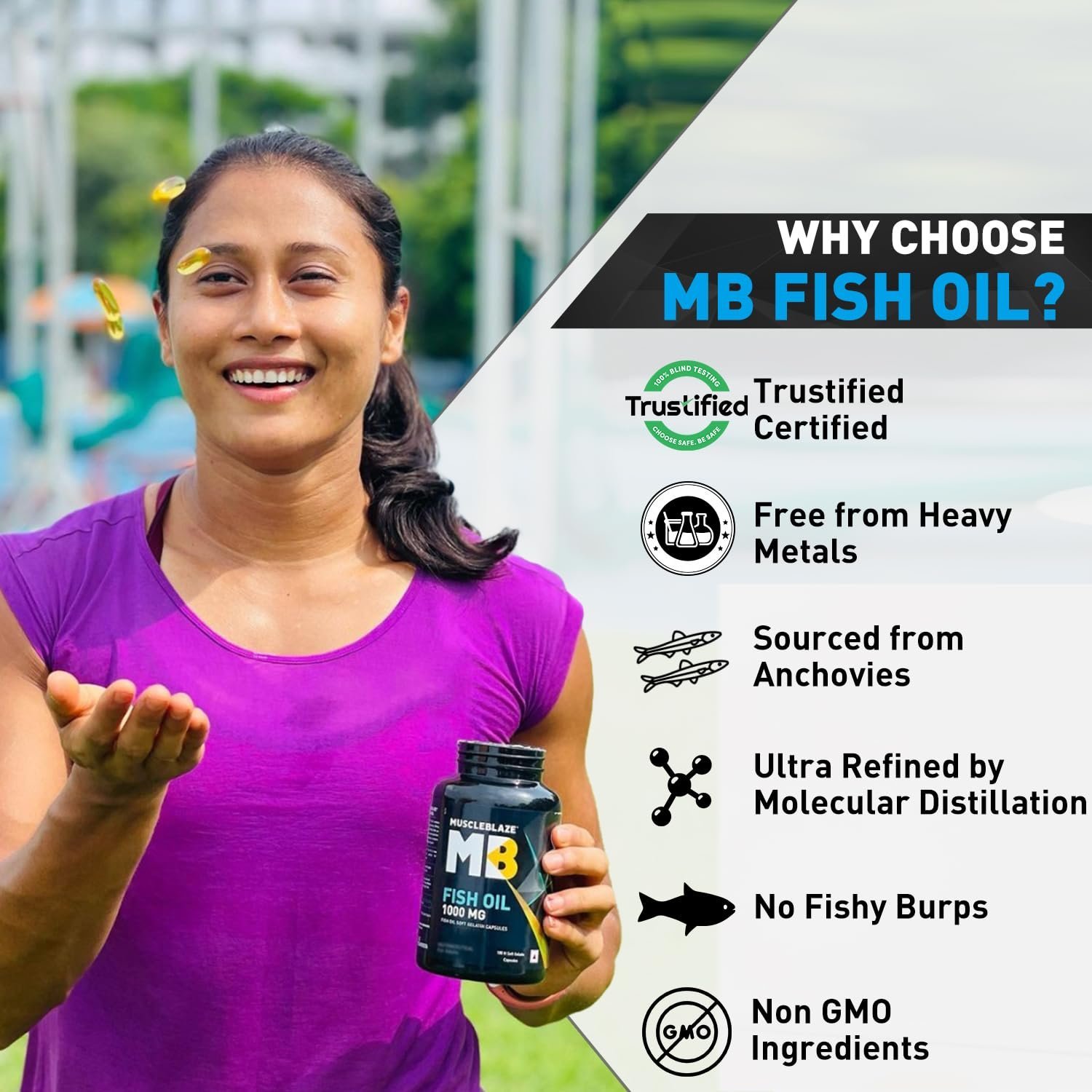Muscleblaze Fish Oil – Muscle Blaze – image 2 | Supplementro