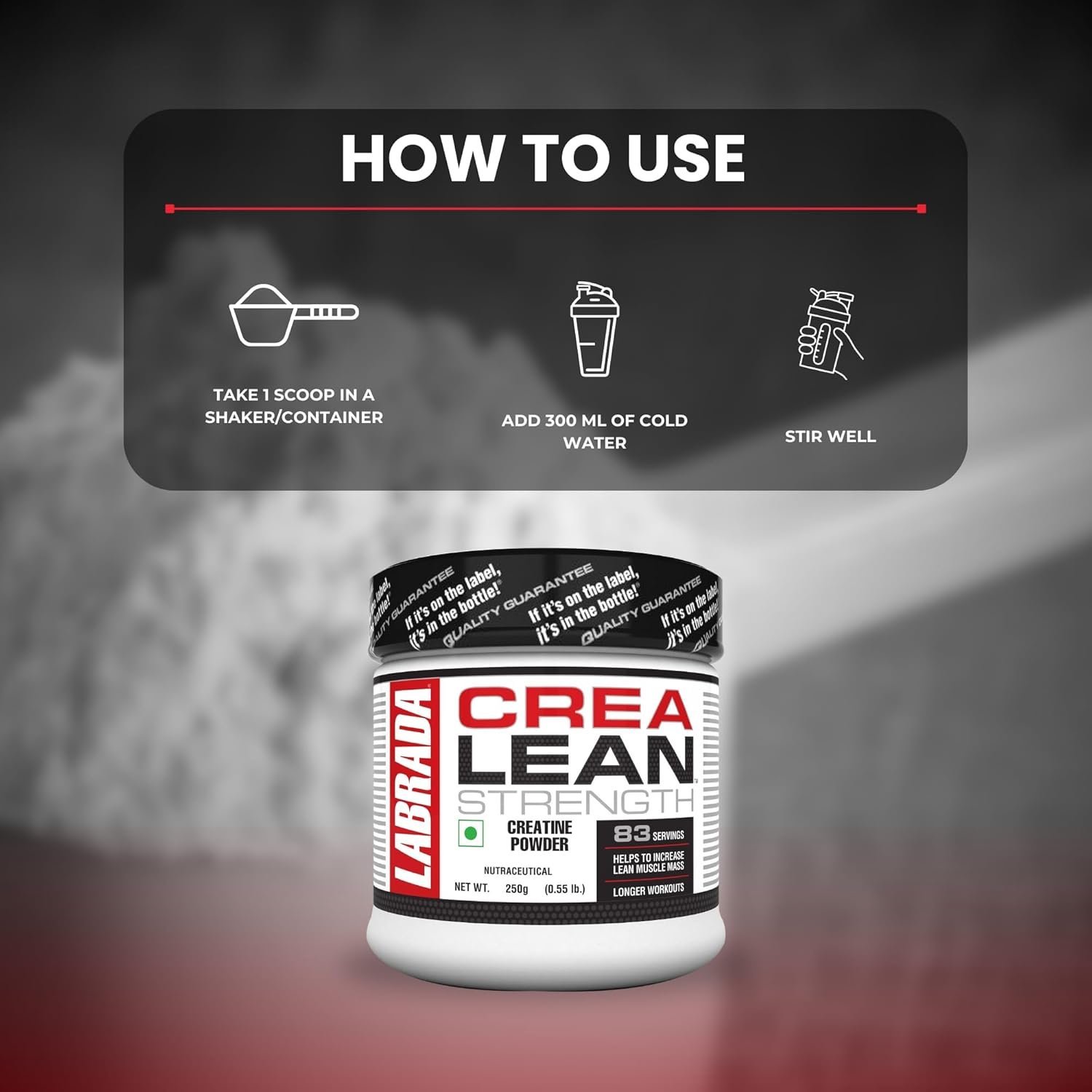 Labrada Crea Lean Creatine – 100 Grams - Image 3