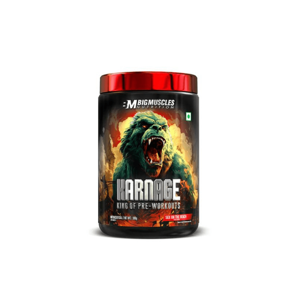 Big Muscle Karnage Pre Workout Red | Supplementro