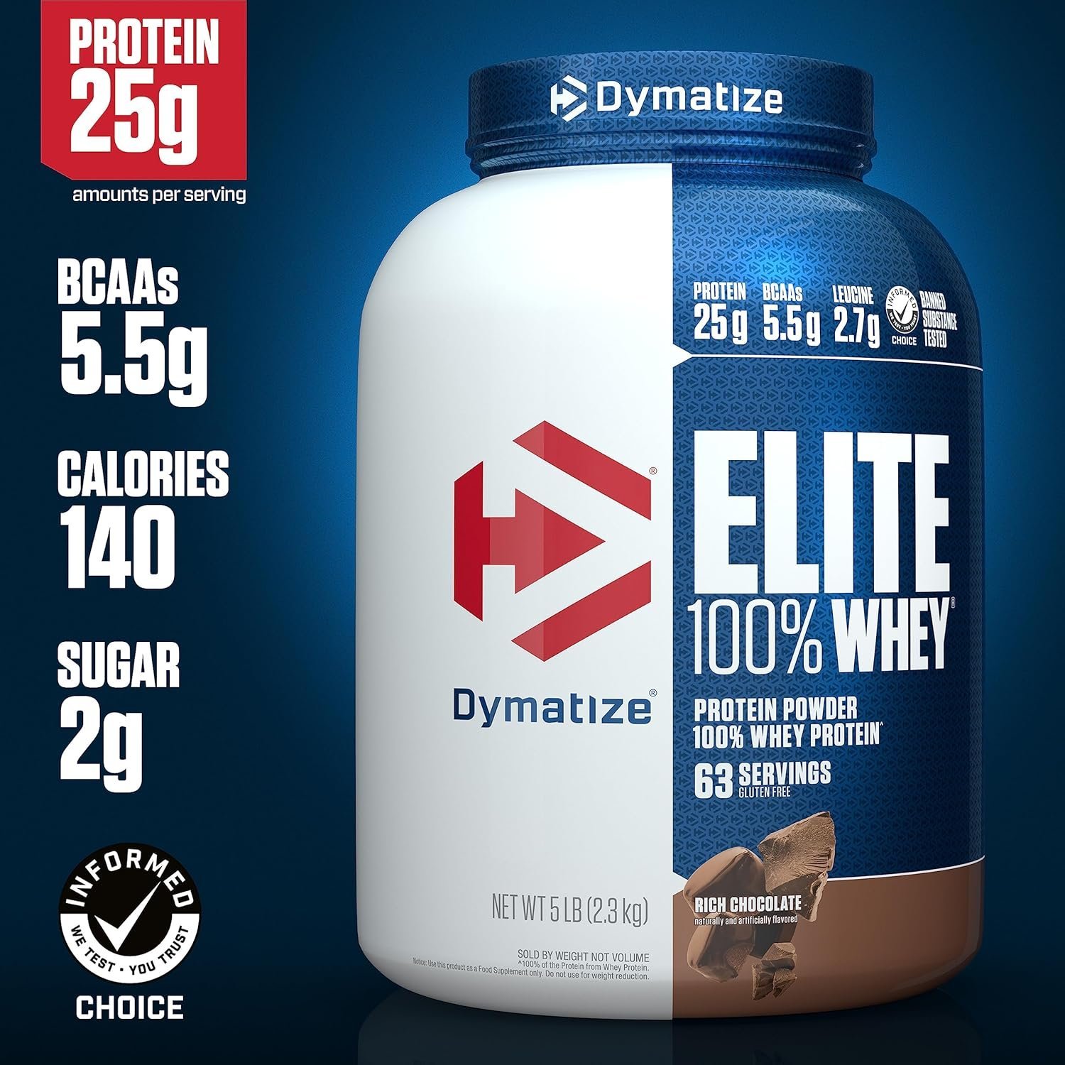 Dymatize Elite Whey Protein Powder – image 2 | Supplementro