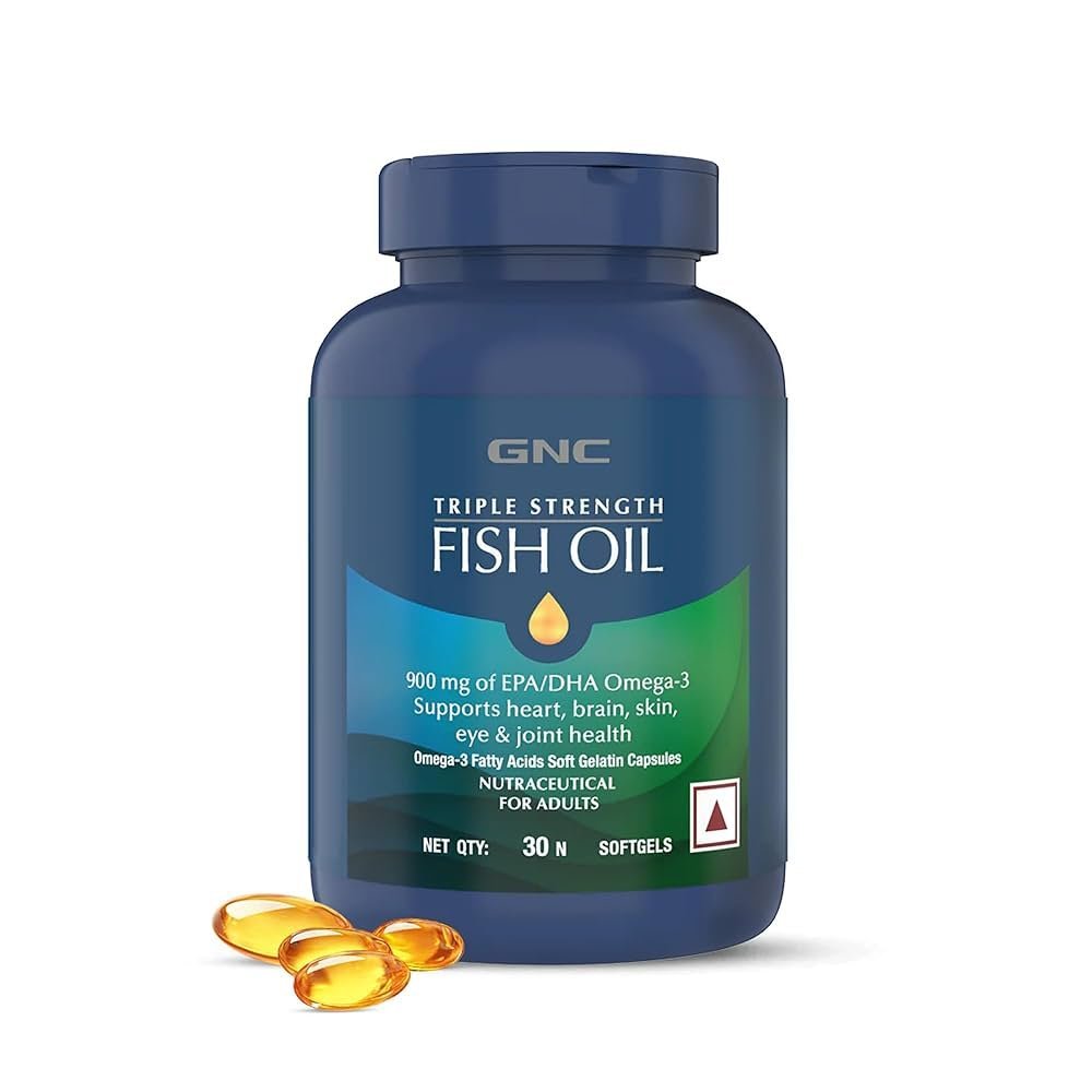 GNC Triple Strength fish oil | Supplementro