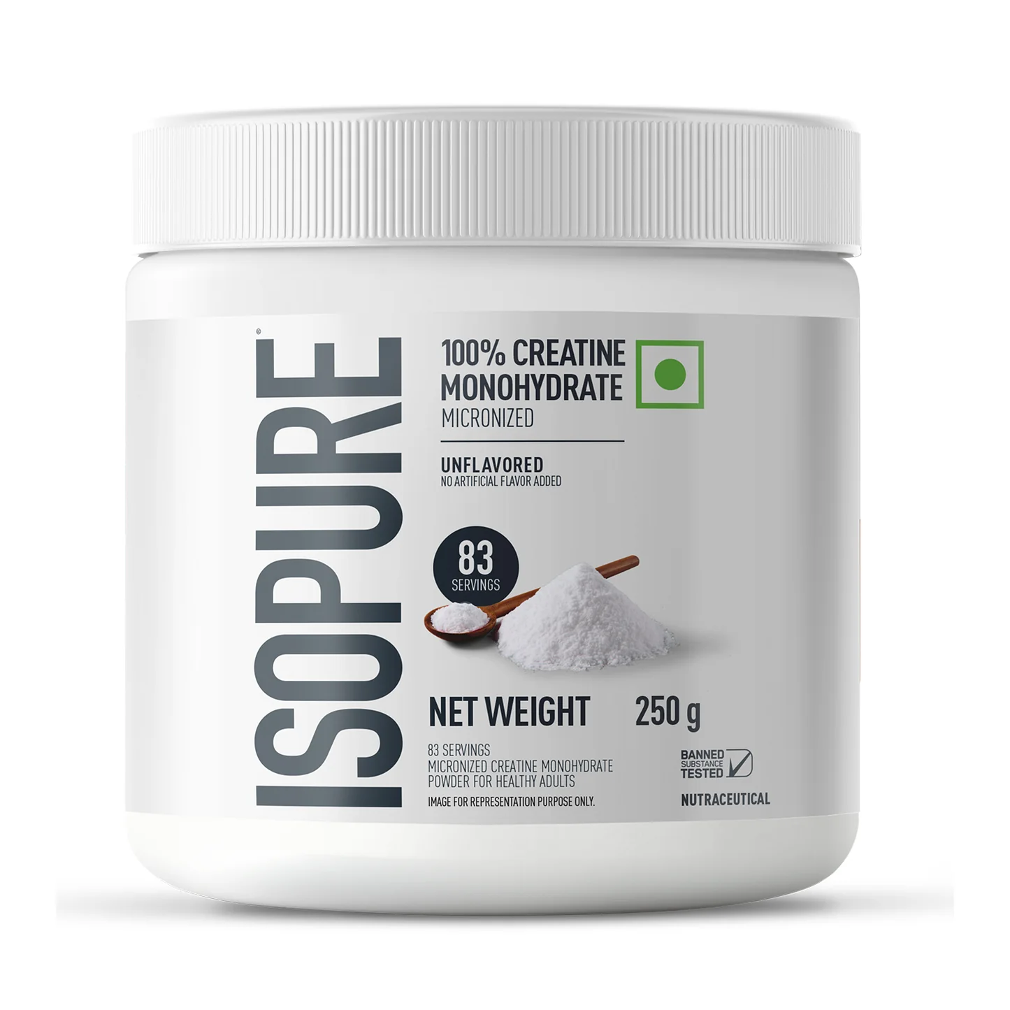Isopure 100% Creatine Monohydrate | Supplementro