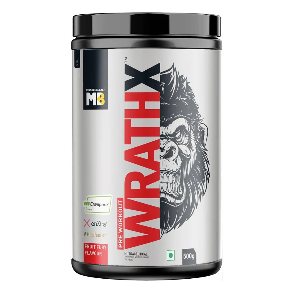 MuscleBlaze Pre Workout WrathX – Muscle Blaze | Supplementro