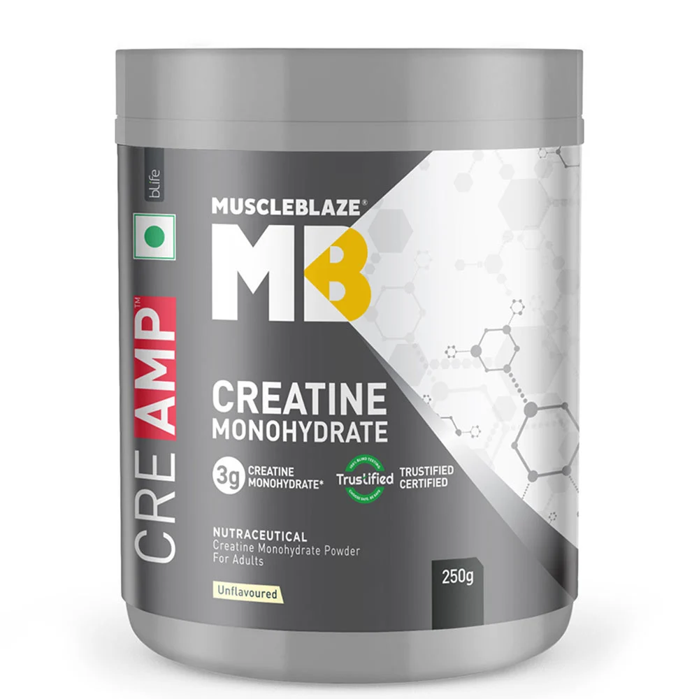 Muscleblaze Creatine Monohydrate CreAMP – Muscle Blaze | Supplementro