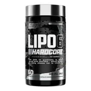 Nutrex Research Lipo-6 Hardcore Fat Burner | 60 Capsule