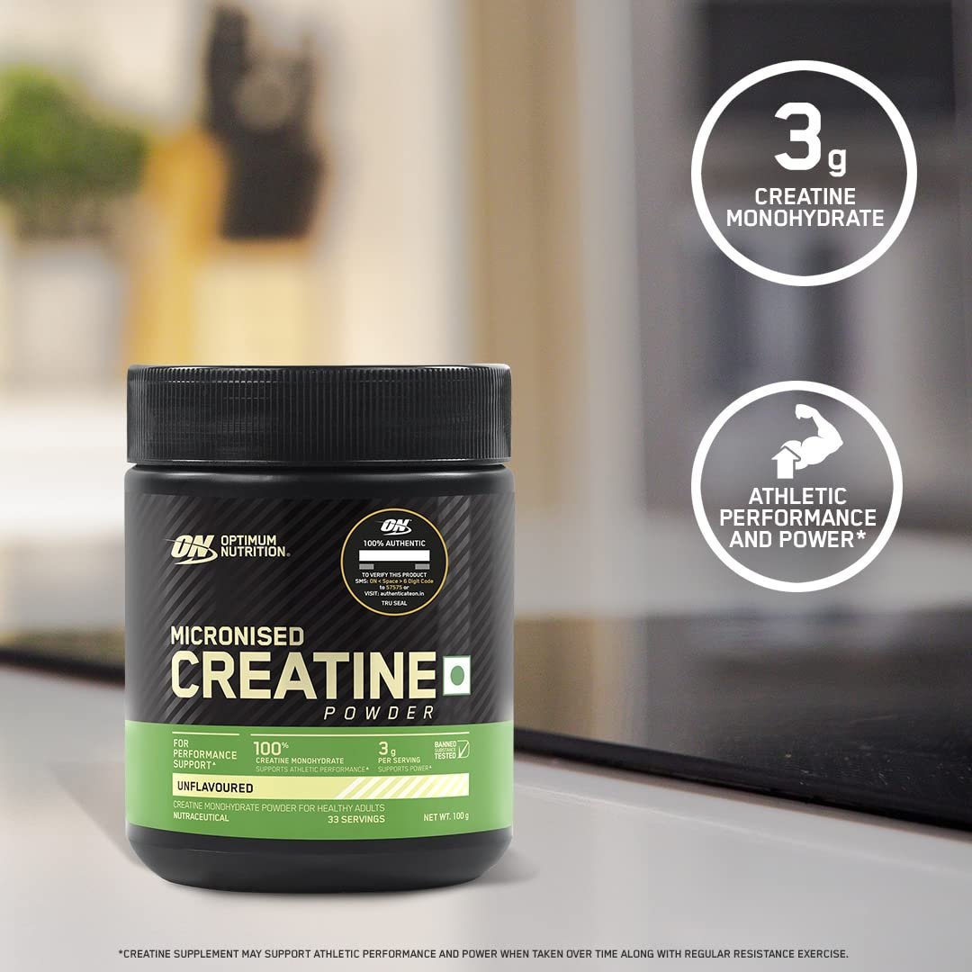 Optimum Nutrition (ON) Micronised Creatine Powder – image 3 | Supplementro