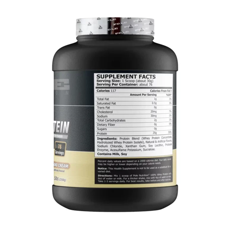 Pole Nutrition 100% Whey Protein Powder – image 2 | Supplementro