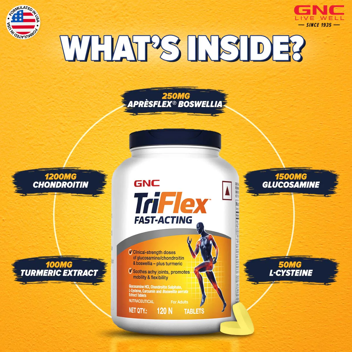 GNC Triflex Fast Acting – image 3 | Supplementro