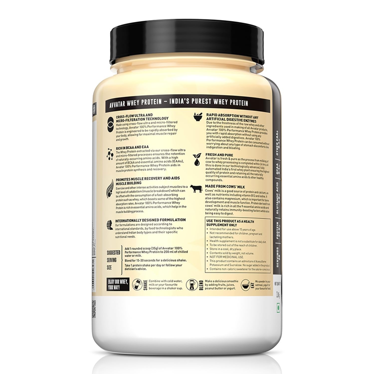 Avvatar Performance Whey Protein – image 4 | Supplementro